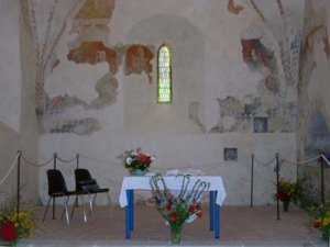 Intérieur de la chapelle