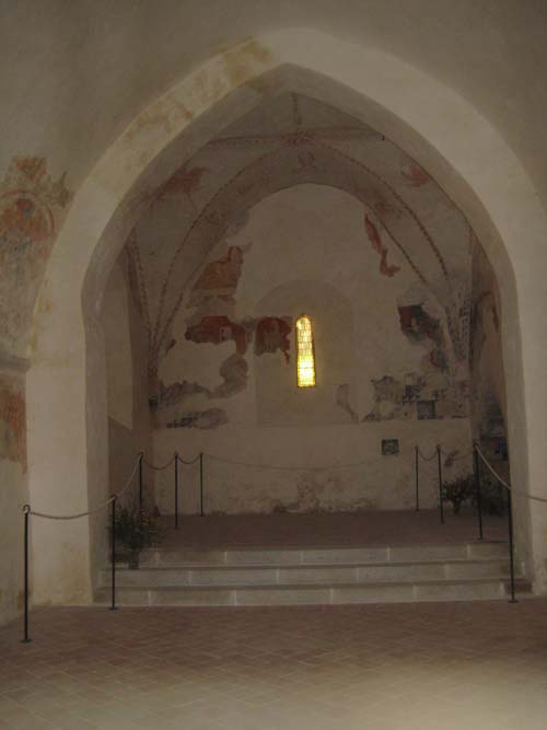 Intérieur de la Chapelle du Pont